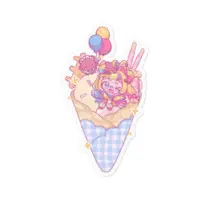 Gonmaru - Stickers - VTuber Size-100 x 100 (mm)