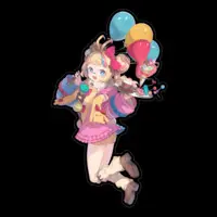 Gonmaru - Stickers - VTuber Size-160 x 160 (mm)
