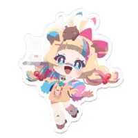 Gonmaru - Key Chain - Acrylic Key Chain - VTuber Size-70 x 70 (mm)