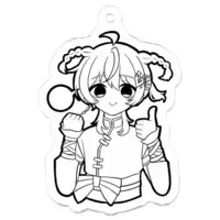 VTuber - Key Chain - Acrylic Key Chain Size-50 x 50 (mm)