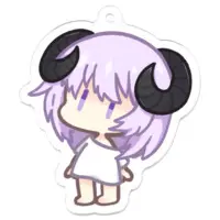Yomoito Syuno - Key Chain - Acrylic Key Chain - VTuber Size-50 x 50 (mm)