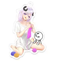 Yomoito Syuno - Key Chain - Acrylic Key Chain - VTuber Size-70 x 70 (mm)
