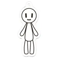 Yomoito Syuno - Key Chain - Acrylic Key Chain - VTuber Size-50 x 50 (mm)