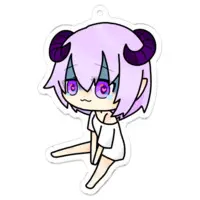 Yomoito Syuno - Key Chain - Acrylic Key Chain - VTuber Size-70 x 70 (mm)