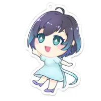 Yumeno Honoka - Key Chain - Acrylic Key Chain - VTuber Size-70 x 70 (mm)