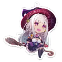 Ruth Wizard - Key Chain - Acrylic Key Chain - VTuber Size-70 x 70 (mm)