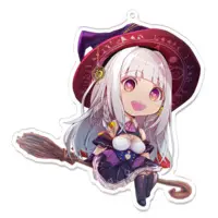 Ruth Wizard - Key Chain - Acrylic Key Chain - VTuber Size-100 x 100 (mm)