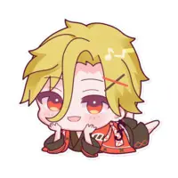 Utahara Rinne - Stickers - VTuber Size-160 x 160 (mm)