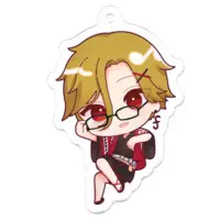 Utahara Rinne - Key Chain - Acrylic Key Chain - VTuber Size-50 x 50 (mm)