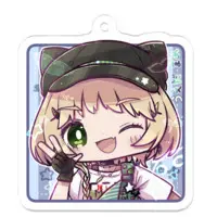 Ueda Mame - Key Chain - Acrylic Key Chain - VTuber Size-50 x 50 (mm)