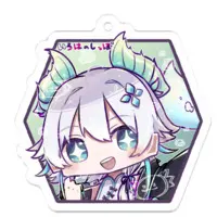 Ueda Mame - Key Chain - Acrylic Key Chain - VTuber Size-50 x 50 (mm)