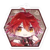 Ueda Mame - Key Chain - Acrylic Key Chain - VTuber Size-50 x 50 (mm)