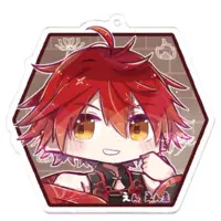 Ueda Mame - Key Chain - Acrylic Key Chain - VTuber Size-70 x 70 (mm)