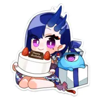 VTuber - Key Chain - Acrylic Key Chain Size-100 x 100 (mm)