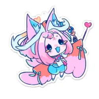 VTuber - Key Chain - Acrylic Key Chain Size-100 x 100 (mm)