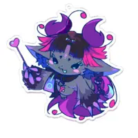 VTuber - Key Chain - Acrylic Key Chain Size-100 x 100 (mm)