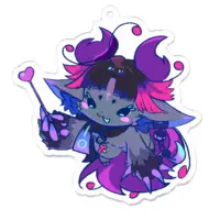 VTuber - Key Chain - Acrylic Key Chain Size-70 x 70 (mm)