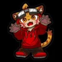 VTuber - Stickers Size-160 x 160 (mm)