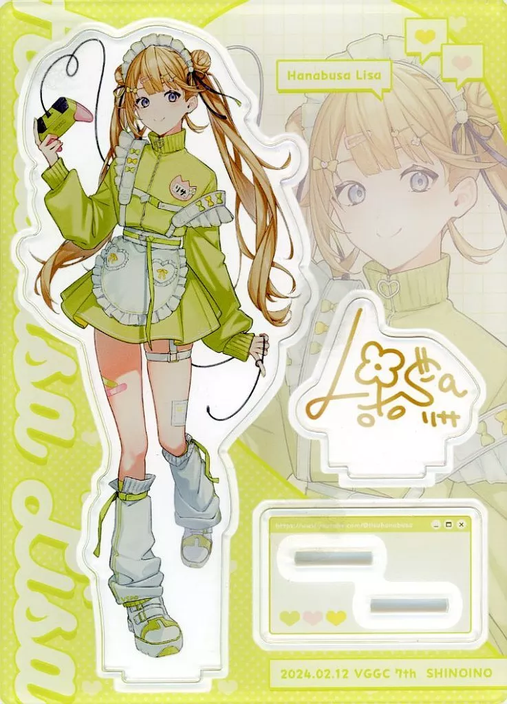 Hanabusa Lisa - Acrylic stand - VTuber