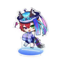 Jinkyo Uta - Acrylic stand - VTuber Size-70x70mm