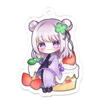 VTuber - Key Chain - Acrylic Key Chain Size-50 x 50 (mm)