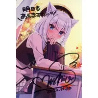 Himesaki Yuzuru & Shirayuki Mishiro - Hand-signed - Postcard - VTuber