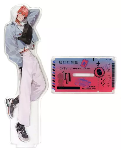 Akagi Wen - Acrylic stand - Nijisanji