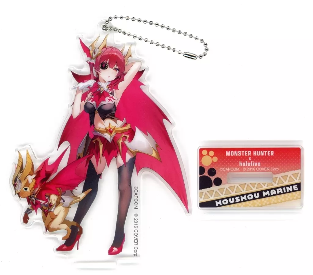 Houshou Marine - Monster Hunter x Hololive - Acrylic stand - Key Chain - hololive