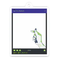 VTuber - Key Chain - Acrylic Key Chain Size-50 x 50 (mm)