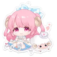 VTuber - Key Chain - Acrylic Key Chain Size-70 x 70 (mm)