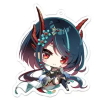Hajikami Eleme - Key Chain - Acrylic Key Chain - VTuber
