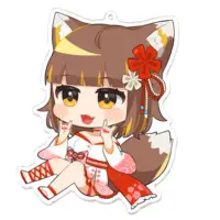 VTuber - Key Chain - Acrylic Key Chain Size-100 x 100 (mm)