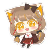 VTuber - Key Chain - Acrylic Key Chain Size-100 x 100 (mm)