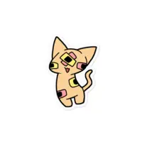 VTuber - Stickers Size-100 x 100 (mm)