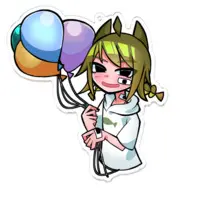 VTuber - Key Chain - Acrylic Key Chain Size-100 x 100 (mm)