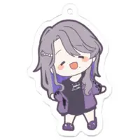 Sumeragi Kuromu - Key Chain - Acrylic Key Chain - VTuber Size-50 x 50 (mm)