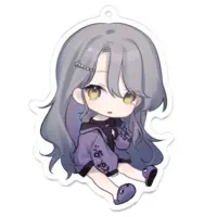 Sumeragi Kuromu - Key Chain - Acrylic Key Chain - VTuber Size-70 x 70 (mm)