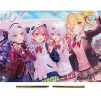 Sasaki Saku & Shiina Yuika - Acrylic Art Plate - Nijisanji