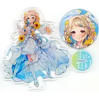 Machita Chima - Badge - Acrylic stand - Nijisanji