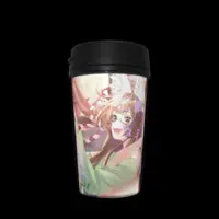 Fujishiro Uka - Tumbler, Glass - VTuber Size-D 8cm H 9.5cm