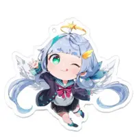 Awanone Poka - Key Chain - Acrylic Key Chain - VTuber Size-70 x 70 (mm)