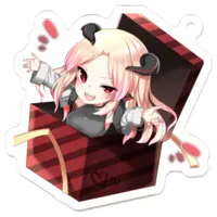 Shimotsuki Salah - Key Chain - Acrylic Key Chain - VTuber Size-50 x 50 (mm)