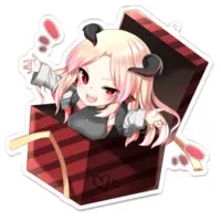 Shimotsuki Salah - Key Chain - Acrylic Key Chain - VTuber Size-100 x 100 (mm)