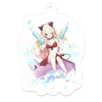 Shimotsuki Salah - Key Chain - Acrylic Key Chain - VTuber Size-50 x 50 (mm)