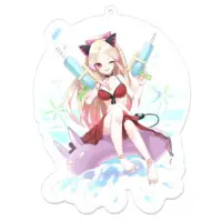 Shimotsuki Salah - Key Chain - Acrylic Key Chain - VTuber Size-100 x 100 (mm)