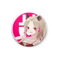 Shimotsuki Salah - Badge - VTuber Size-25mm