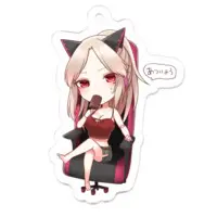 Shimotsuki Salah - Key Chain - Acrylic Key Chain - VTuber Size-50 x 50 (mm)