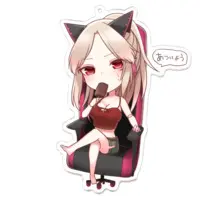 Shimotsuki Salah - Key Chain - Acrylic Key Chain - VTuber Size-100 x 100 (mm)