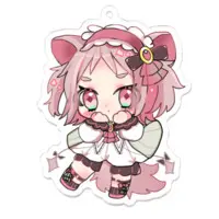 Rabis Valet - Key Chain - Acrylic Key Chain - VTuber Size-70 x 70 (mm)