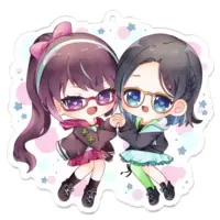 VTuber - Key Chain - Acrylic Key Chain Size-70 x 70 (mm)